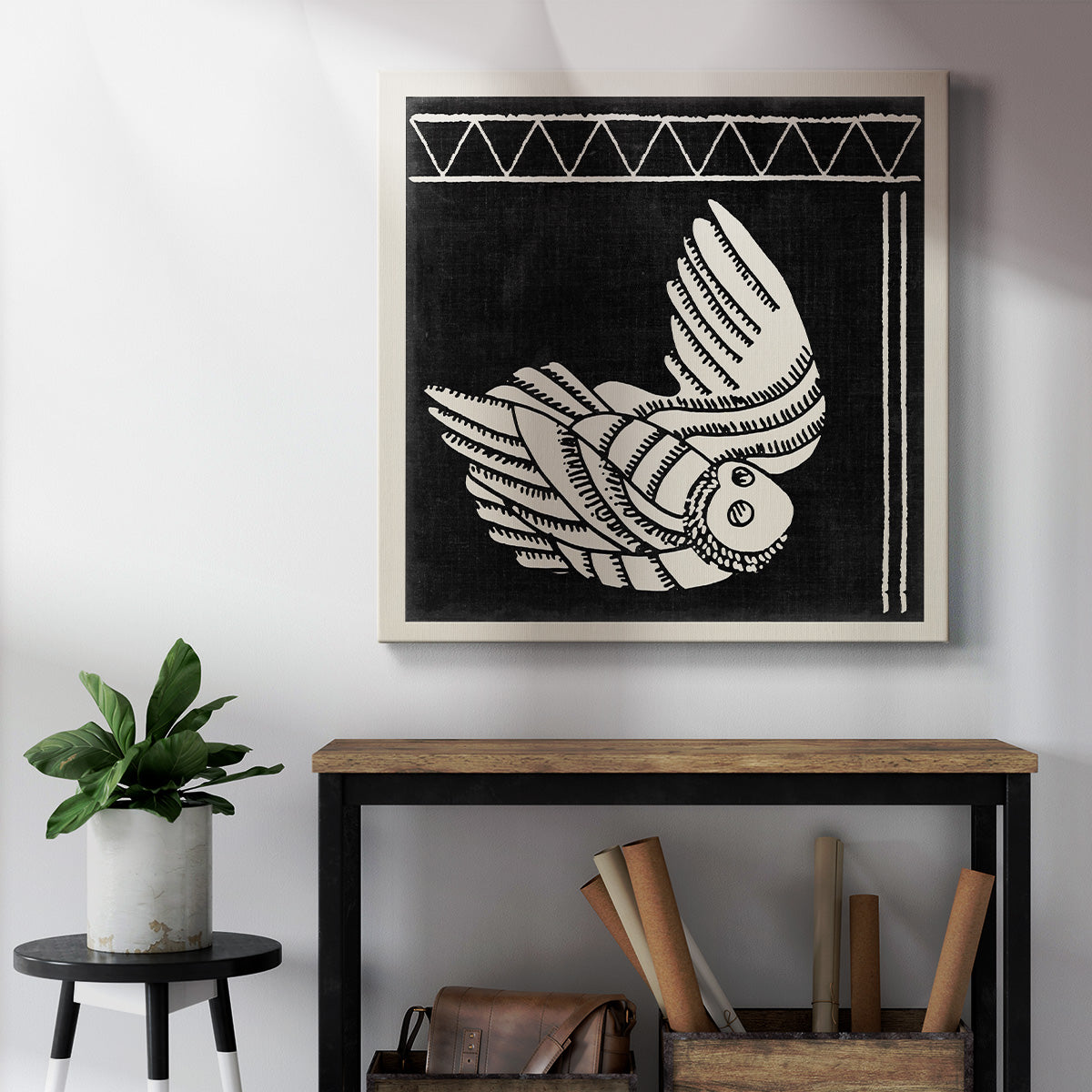 The Owl IV - Canvas Art Print