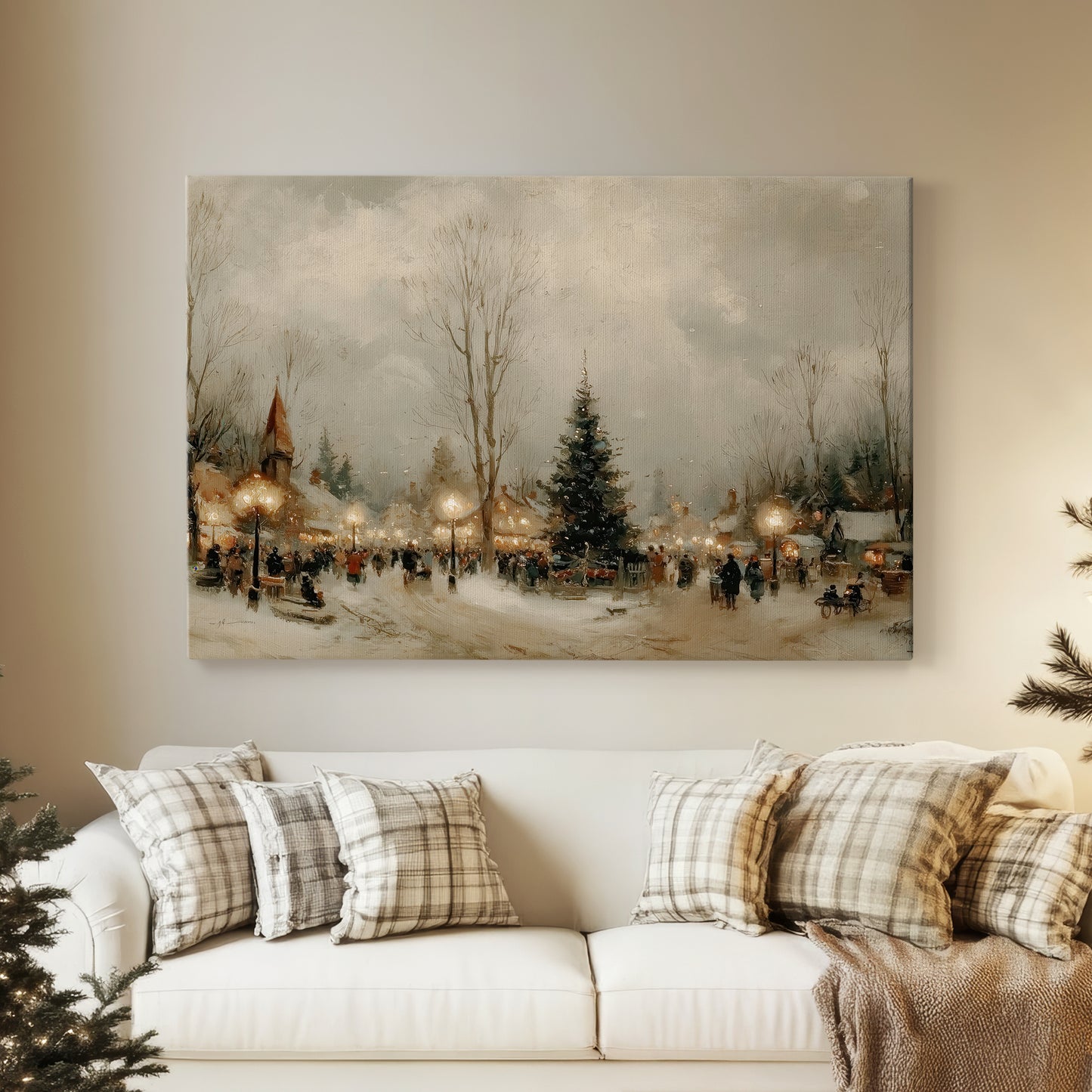 Honeyed Morning at Twilight - Canvas Art Print