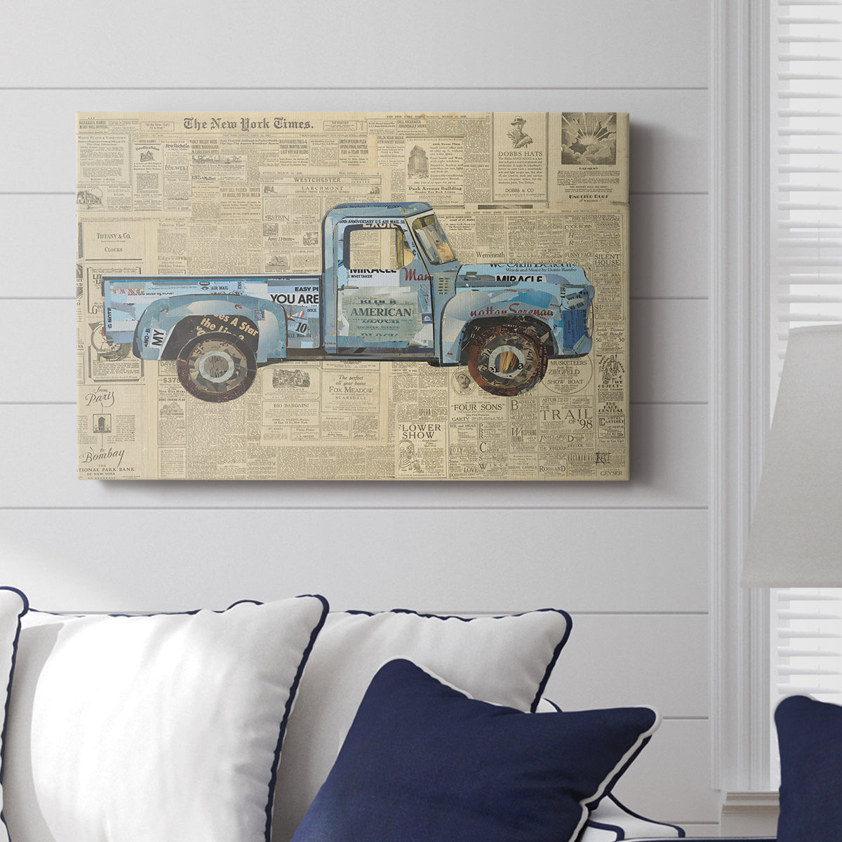 George's '53 Ford - Canvas Art Print