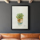 Succulent II - Modern Framed Canvas Print