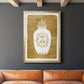 Golden Urn I - Modern Framed Canvas Print
