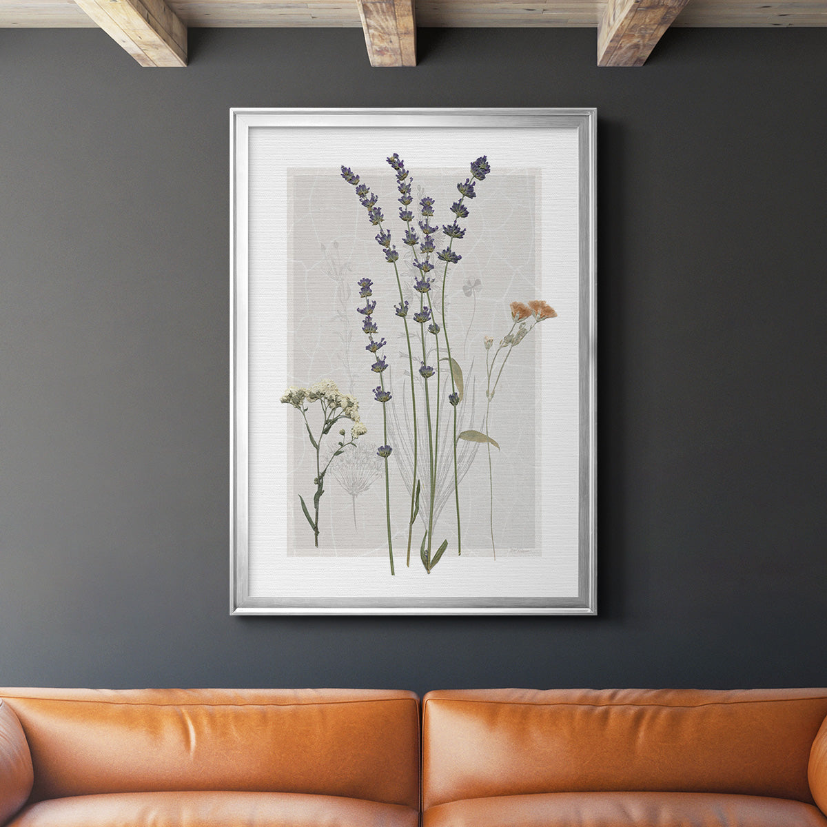 Field Study Page I - Modern Framed Canvas Print