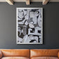 Beverlywood City Forms - Modern Framed Canvas Print