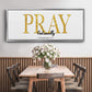 Pray Continually - Floater Framed Canvas Print