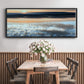 Serene Sunrise - Floater Framed Canvas Print