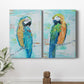 Island Parrot I Premium Gallery Wrapped Canvas - Ready to Hang