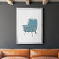 Take a Seat X - Modern Framed Canvas Print