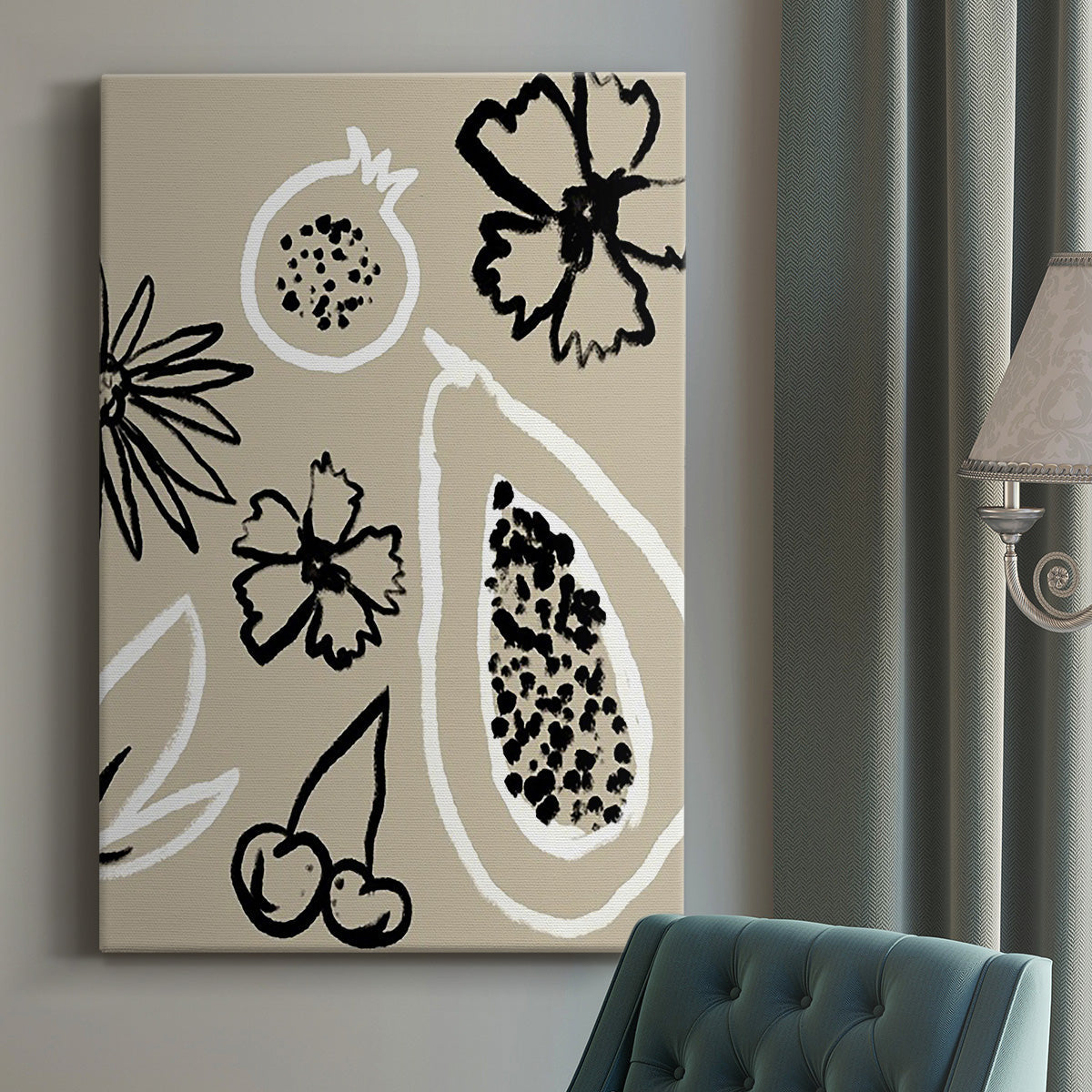 Summer Bounty II - Canvas Art Print