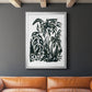 Ink Jungle IV - Modern Framed Canvas Print