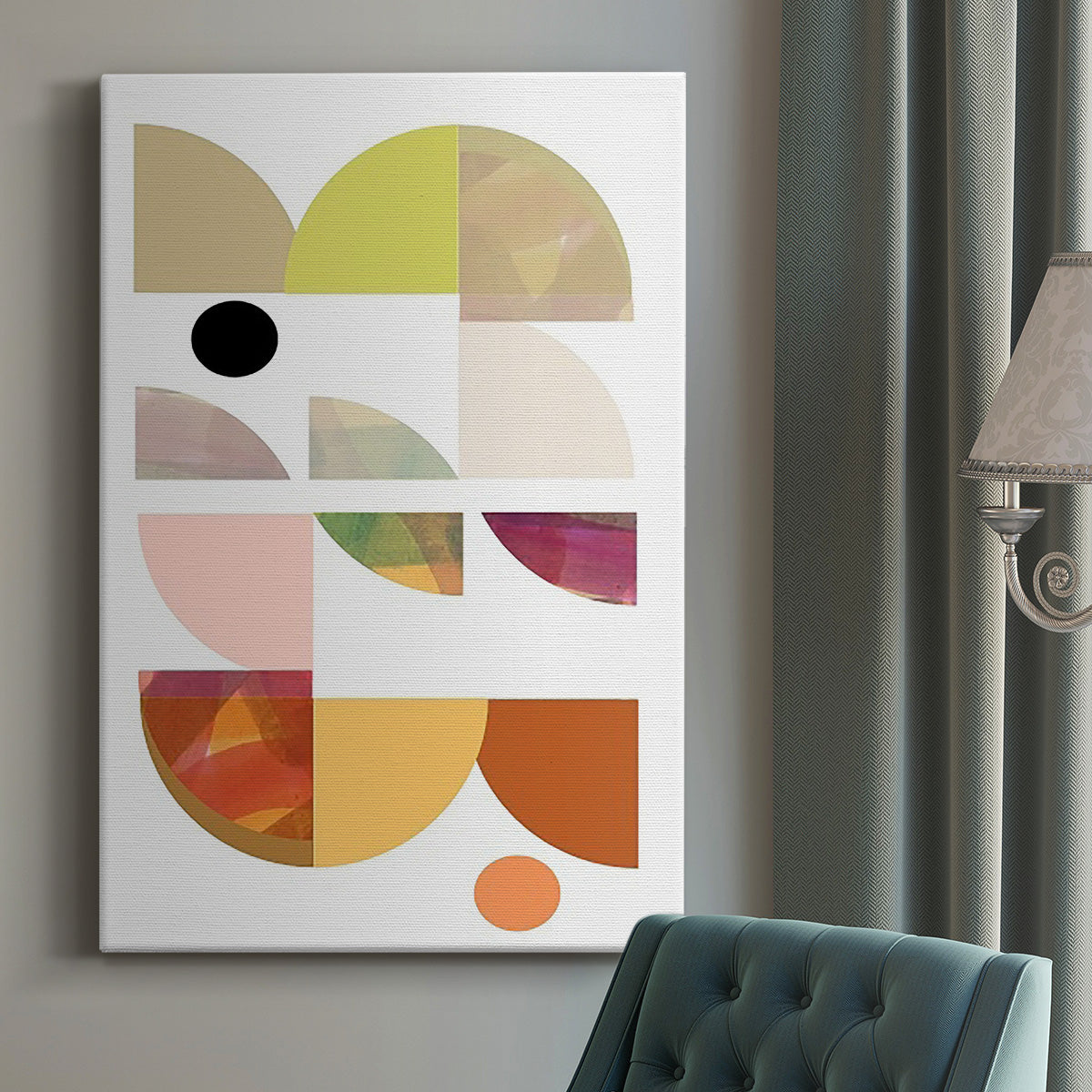 Dorset Shapes III Premium Gallery Wrapped Canvas - Ready to Hang