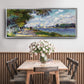 The Seine at Argenteuil, 1875 - Floater Framed Canvas Print