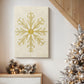 Tinsel-Gold Nativity Green - Canvas Art Print
