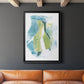 Jubilee Jugs III - Modern Framed Canvas Print