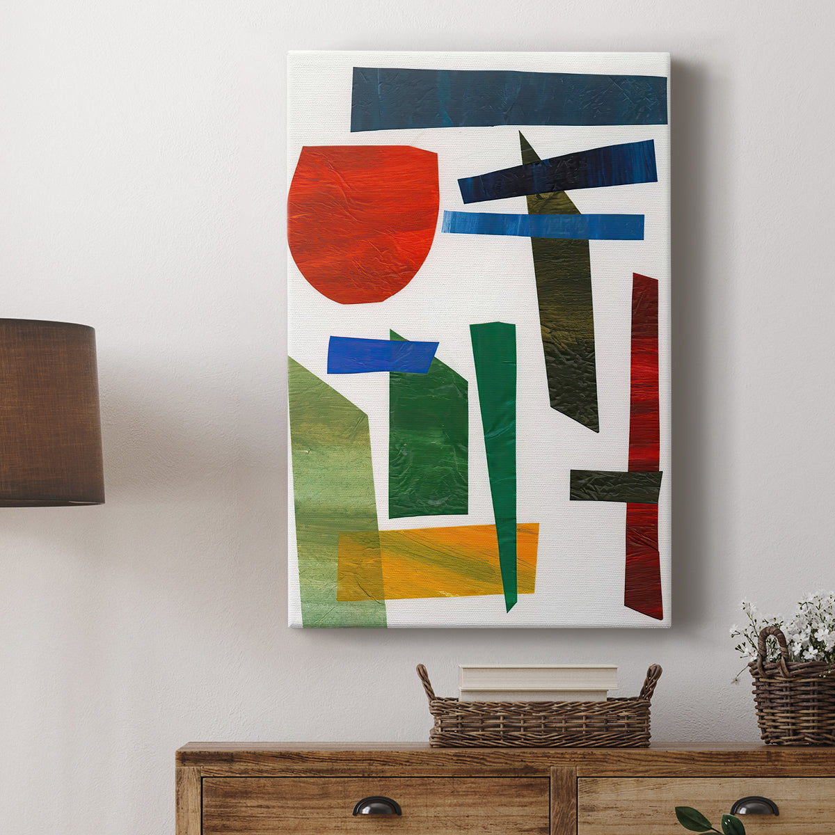 Colorful Shapes II - Canvas Art Print