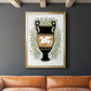 Greek Vases III - Modern Framed Canvas Print