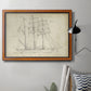 Sailboat Blueprint I Premium Framed Canvas- Ready to Hang