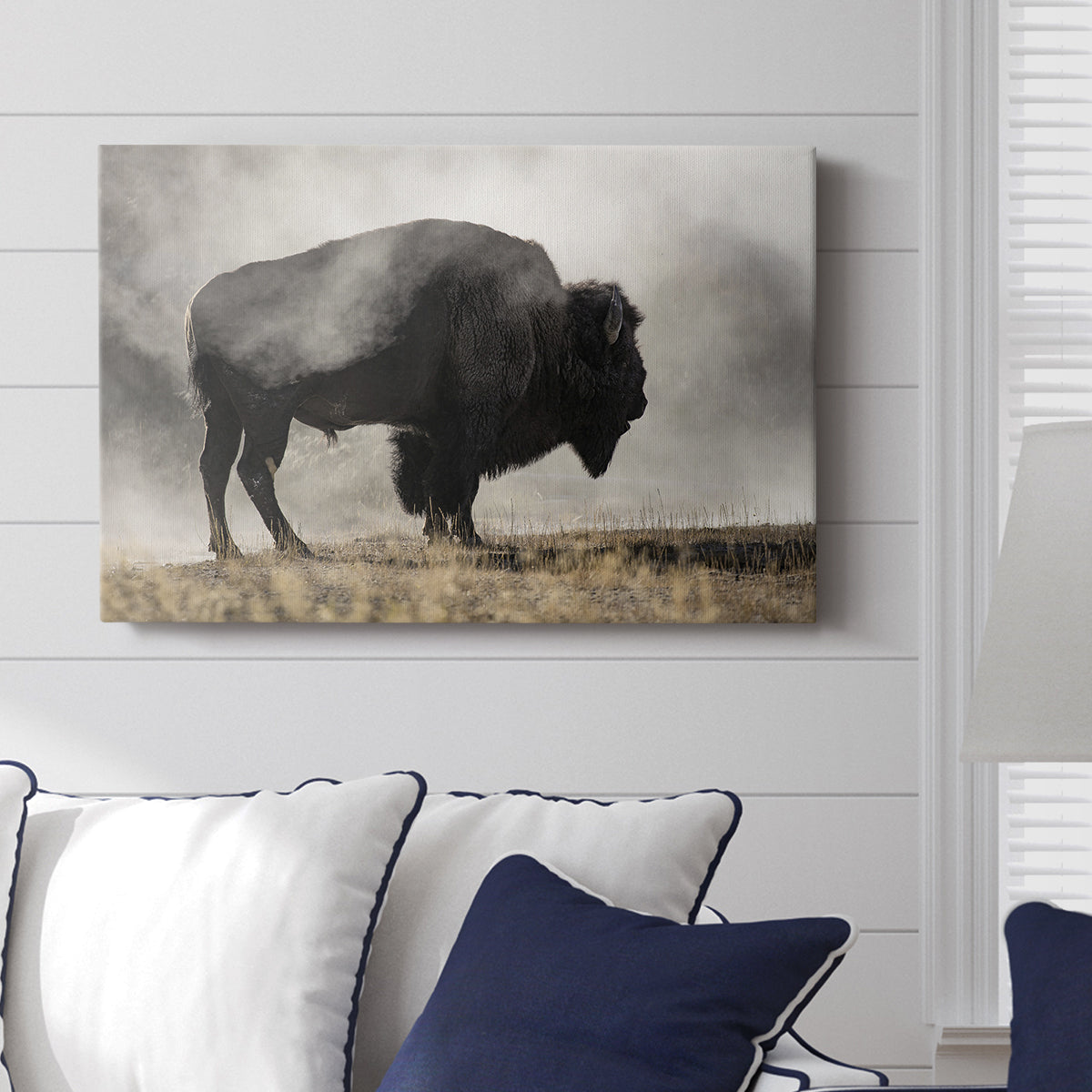 Geyser Basin - Canvas Art Print