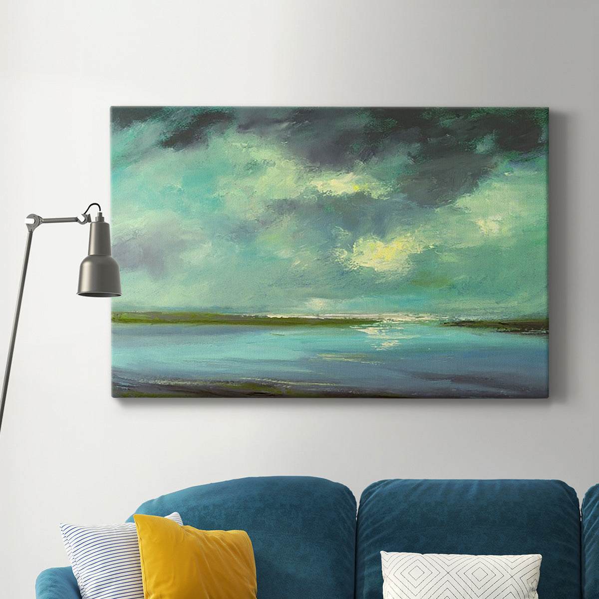 Lagoon Premium Gallery Wrapped Canvas - Ready to Hang