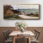 The Road at Vétheuil, 1878 - Floater Framed Canvas Print