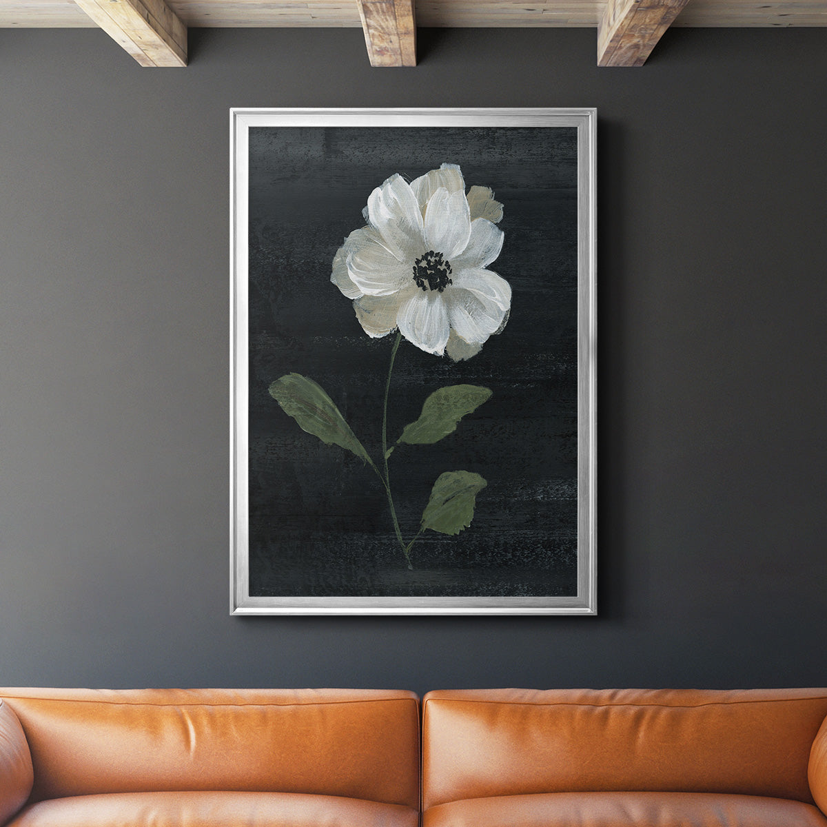 Country Botanical I - Modern Framed Canvas Print