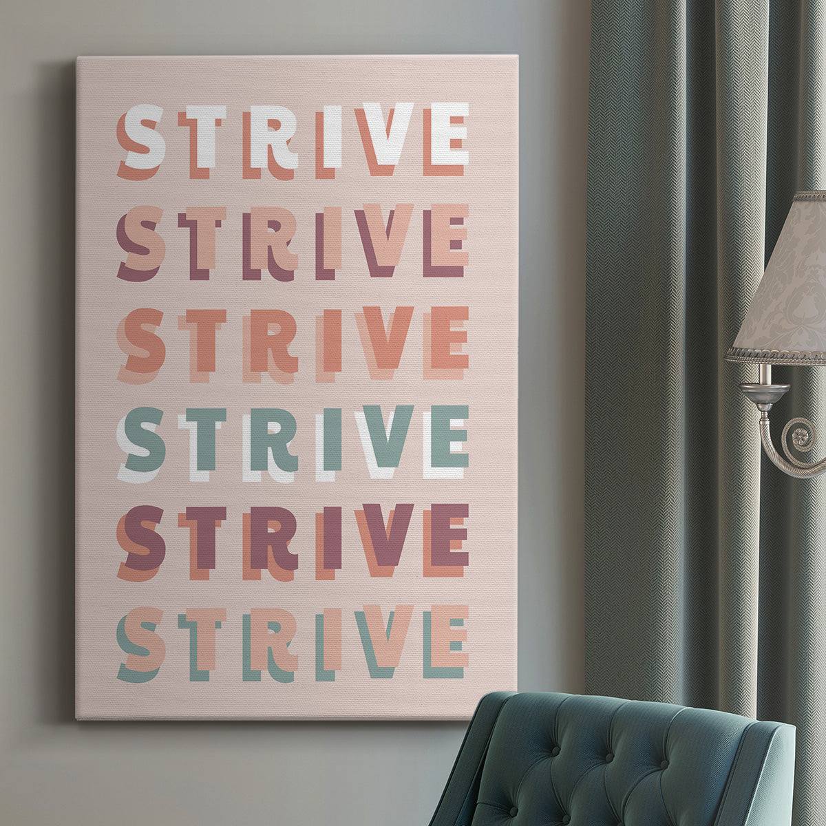 Strive Premium Gallery Wrapped Canvas - Ready to Hang