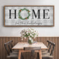 Home for the Holidays - Floater Framed Canvas Print