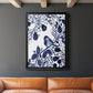 Indigo Song II - Modern Framed Canvas Print