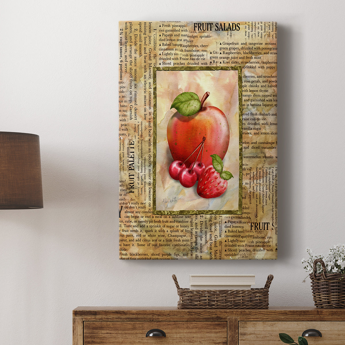 Mixed Fruit I - Canvas Art Print