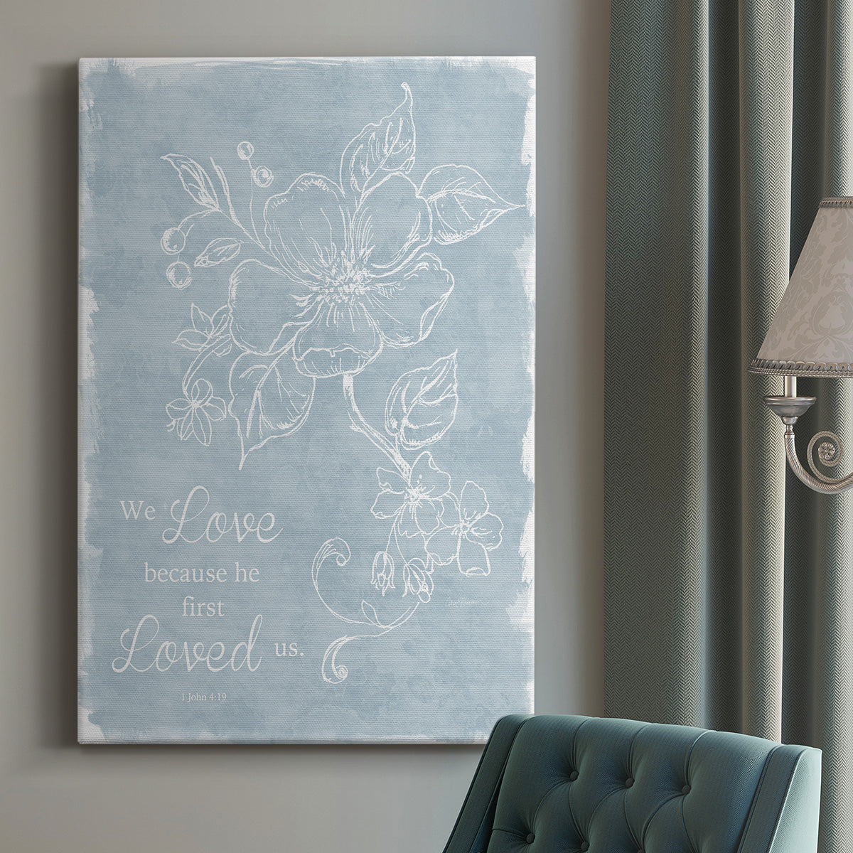 Loved Us First - Canvas Art Print