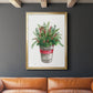 Winter Greens - Modern Framed Canvas Print