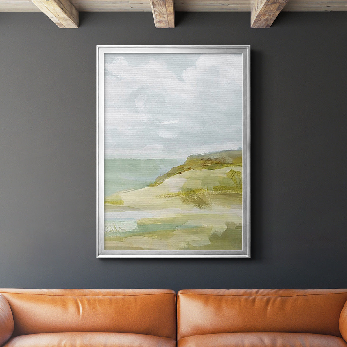 Inlet Impression II - Modern Framed Canvas Print