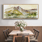 Plum Ridge I - Floater Framed Canvas Print
