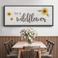 Be a Wildflower - Floater Framed Canvas Print