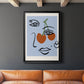 Cherry Baby II - Modern Framed Canvas Print