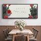 Flowering Christmas Cactus Collection D - Floater Framed Canvas Print