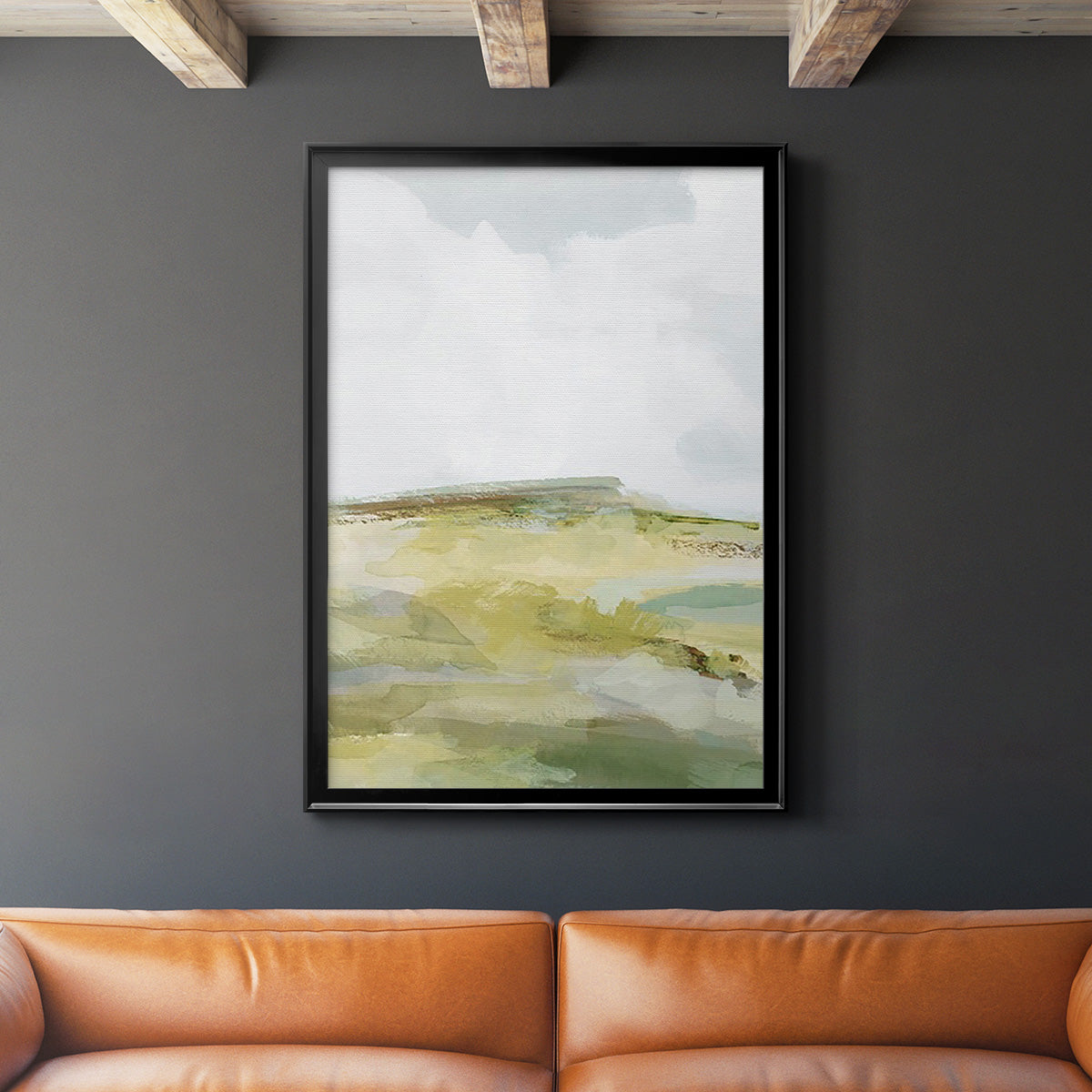 Inlet Impression I - Modern Framed Canvas Print