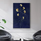 Indigo 1 - Floater Framed Canvas Print