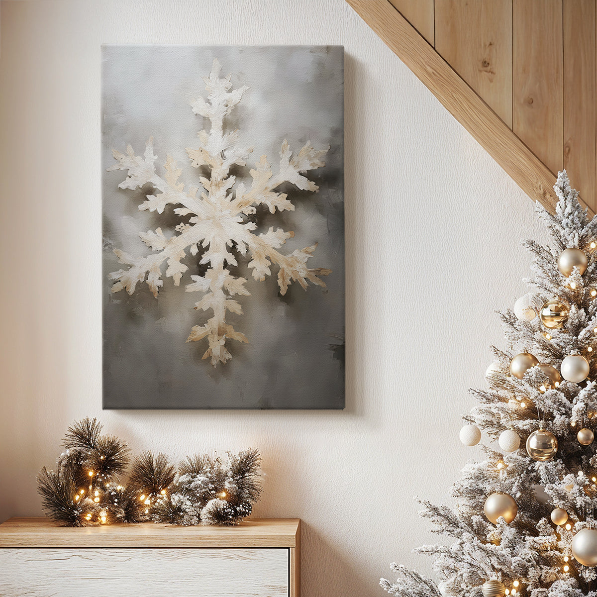 Chalk Serenade of Dawn - Canvas Art Print