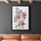 Watercolor Floral Stems I - Modern Framed Canvas Print