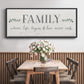 Love Never Ends - Floater Framed Canvas Print