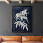 Indigo Botanical I Revisited - Modern Framed Canvas Print