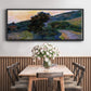 Sunset at Giverny, 1886 - Floater Framed Canvas Print