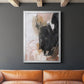 Unbleached Neutrals III - Modern Framed Canvas Print