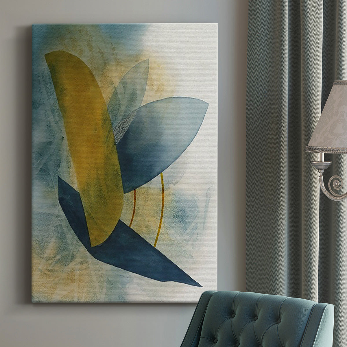 Solar Shapes I Premium Gallery Wrapped Canvas - Ready to Hang