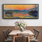 Sunset on the Seine in Winter, 1880 - Floater Framed Canvas Print