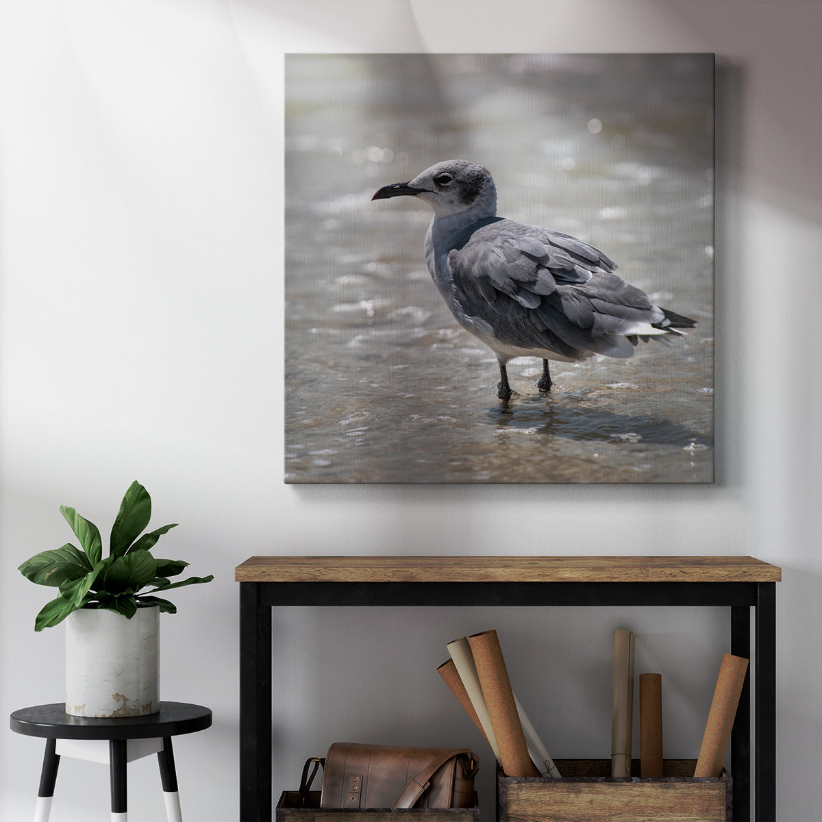 Knee Deep - Canvas Art Print