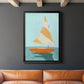 Small Sail I - Modern Framed Canvas Print