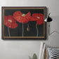 Poppy Trio I Premium Framed Canvas- Ready to Hang