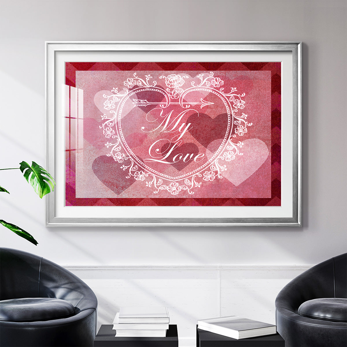 DIY Love Collection A - Modern Framed Art Print