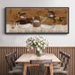 Snowballs - Floater Framed Canvas Print